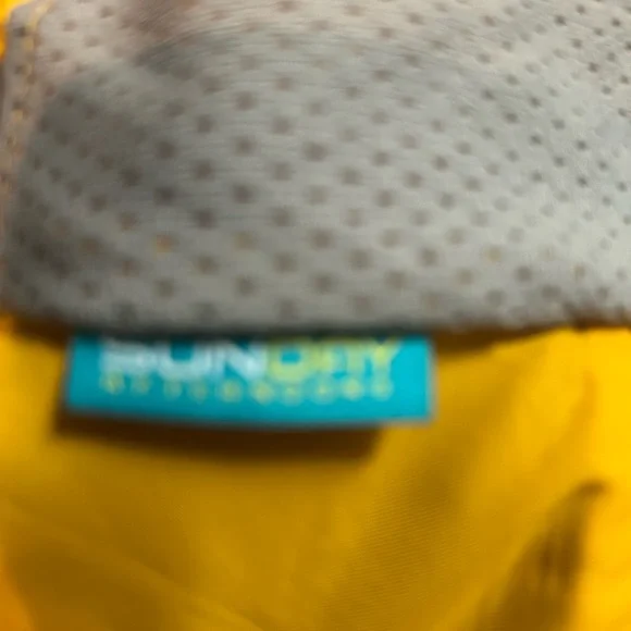 Sundry Vibrant Yellow and Soft Gray kids sun hat euc - Picture 5 of 9